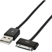 iPhone用充電・転送ケーブル 0.3m ブラック MPA-UAD03BK