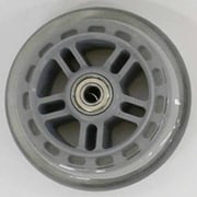 6102A クリアー JDホイールB/G 4インチ 2個セット [キックボード用ホイール]