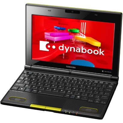 dynabook N300/02AC 10.1型ワイド液晶/HDD250GB ライムグリーン PN30002AMVG