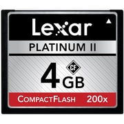 コンパクトフラッシュ 4GB 200倍速プラチナIIシリーズ LCF4GBBCJP200