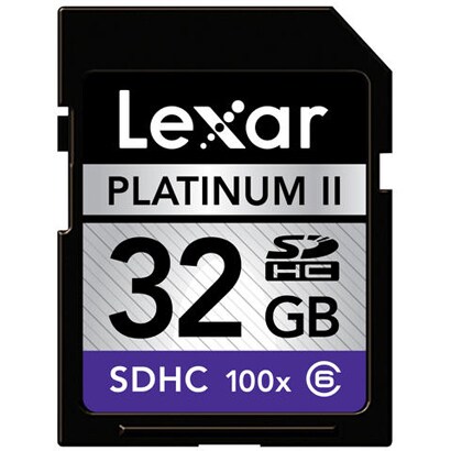SDHCカード CLASS6 32GB 100倍速プラチナIIシリーズ LSD32GBCJP100