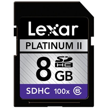 SDHCカード CLASS6 8GB 100倍速プラチナIIシリーズ LSD8GBBCJP100