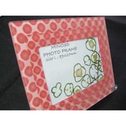 MINO 3D Photo Frame ラウンド/レッド PF-009