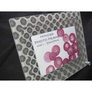 MINO 3D Photo Frame ラウンド/ブラック PF-010