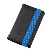 iPod touch用 ラバーバンド付 おサイフ型ケース TUNEWALLET for iPod touch ブルー TUN-IP-300035