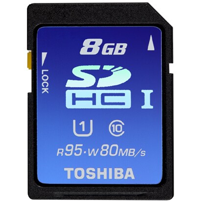 SDHCカード CLASS10 8GB UHS-I対応 SD-E008GUX