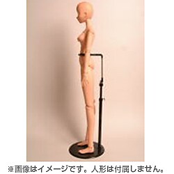200917 60cmドールスタンドクロ [フィギュア用品]