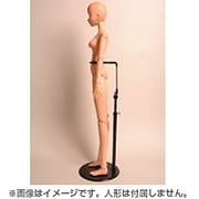 200917 60cmドールスタンドクロ [フィギュア用品]