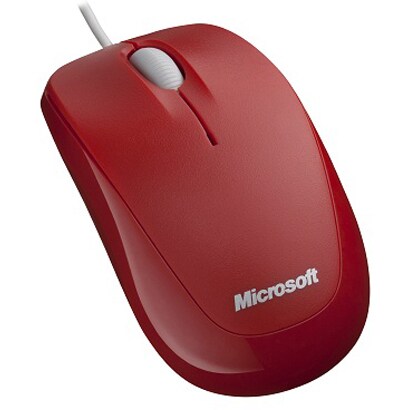 USB接続 Compact Optical Mouse 500（コンパクトオプティカルマウス500） ポピーレッド U81-00077
