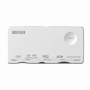 USB2.0接続 65種メディア対応 マルチカードリーダライタ ホワイト USB2-W63RW/W
