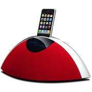 iPod/iPhone対応サウンドシステム Rhythm Arc mini レッド SR-80i-R