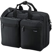 3WAYビジネスバッグ 出張用 ブラック 16.4型ワイド対応 BAG-3WAY9BK