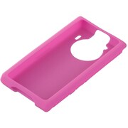 BSMPT01C01PK [REGZA Phone（レグザフォン） T-01C専用 シリコンケース 液晶保護フィルム付 ピンク]