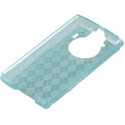 BSMPT01C05BL [REGZA Phone（レグザフォン） T-01C専用 TPUアーガイルケース 液晶保護フィルム付 ブルー]