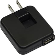 スマートフォン対応 USB ACアダプター ブラック PXAC-KBK