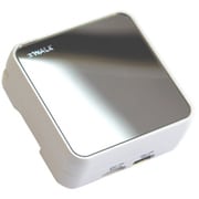 スマートフォン対応充電バッテリー 1000mAh ホワイト PXB-1000SWH