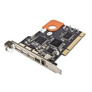 USB2.0、FireWire800/400対応 PCI接続 インターフェースカード LCI-PCUF4F8