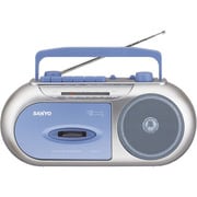 ラジオカセットレコーダー ブルー U4-MT14(L)