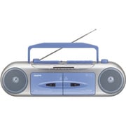 ラジオカセットレコーダー ブルー U4-W34(L)