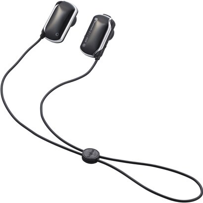 LBT-AVHP03ABK [Bluetooth 2.1+EDR対応ステレオイヤホン USB-ACアダプタ付き 携帯オーディオプレーヤー向けモデル ブラック]