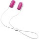 LBT-AVHP03APN [Bluetooth 2.1+EDR対応ステレオイヤホン USB-ACアダプタ付き 携帯オーディオプレーヤー向けモデル ピンク]