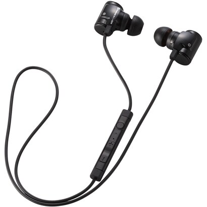 LBT-AVHP04ABK [Bluetooth 2.1+EDR対応ステレオイヤホン USB-ACアダプタ付き 携帯オーディオプレーヤー向けモデル ブラック]