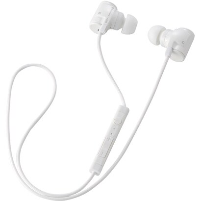 LBT-AVHP04AWH [Bluetooth 2.1+EDR対応ステレオイヤホン USB-ACアダプタ付き 携帯オーディオプレーヤー向けモデル ホワイト]