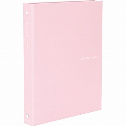 フォトアルバム クオーレ EL/タテ 80枚収納 ピンク APA-ELT-PK