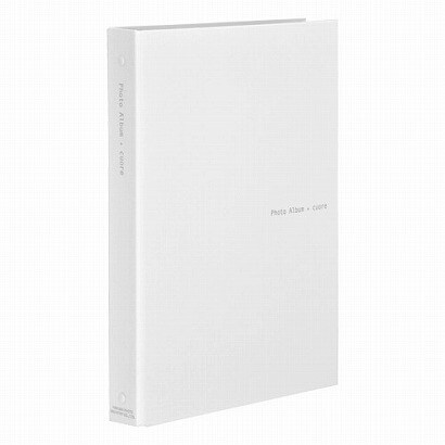 フォトアルバム クオーレ 2L 40枚収納 ホワイト APA-E2L-WT