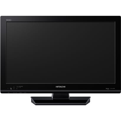 Wooo（ウー） 22V型 地上・BS・110度CSデジタルハイビジョン液晶テレビ ※地上アナログチューナー非搭載 L22-H07 B
