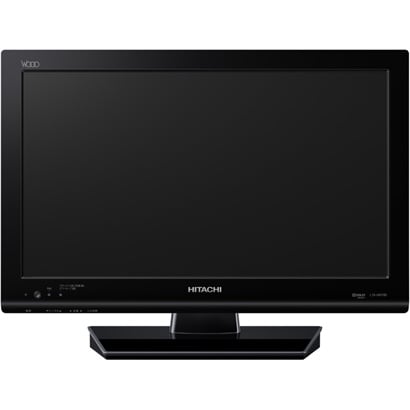 Wooo（ウー） 19V型 地上・BS・110度CSデジタルハイビジョン液晶テレビ ※地上アナログチューナー非搭載 L19-H07 B