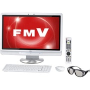ESPRIMO FH58/CMシリーズ 20型ワイド液晶/HDD2TB/ブルーレイディスクドライブ スノーホワイト 3D対応モデル FMVF58CMW