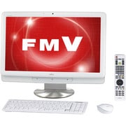 ESPRIMO FH52/CTシリーズ 20型ワイド液晶/HDD1TB/DVDスーパーマルチドライブ スノーホワイト FMVF52CTW