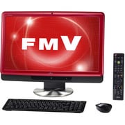 ESPRIMO FH52/CTシリーズ 20型ワイド液晶/HDD1TB/DVDスーパーマルチドライブ ルビーレッド FMVF52CTR