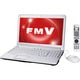LIFEBOOK AH52/CTシリーズ 15.6型ワイド液晶/HDD640GB/DVDスーパーマルチドライブ アーバンホワイト FMVA52CTW