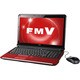 LIFEBOOK AH53/Cシリーズ 15.6型ワイド液晶/HDD640GB/DVDスーパーマルチドライブ ルビーレッド FMVA53CR