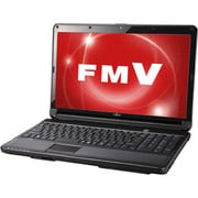 LIFEBOOK AH42/Cシリーズ 15.6型ワイド液晶/HDD640GB/DVDスーパーマルチドライブ アルマイトブラック FMVA42CB