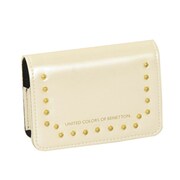 ベネトン カメラポーチ メタリックホワイト UCB-901PO-MWT
