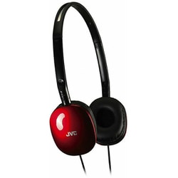 ヘッドバンド式ポータブルヘッドホン レッド HA-S160-R