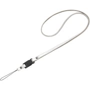 本革ネックストラップ 白 CNS-10