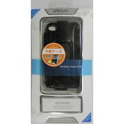 IP10-PH4-08501ABLACK [iPEARL iPhone4用皮ケース]