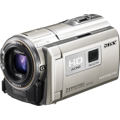Handycam(ハンディカム) ハイビジョンデジタルビデオカメラ メモリータイプ 64GB シャンパンシルバー HDR-PJ40V