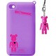 第4世代iPod touch用シリコンケース BE＠RBRICK silicone case for iPod touch 4th ピンク RA-SC44BP
