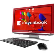 dynabook Qosmio D710/T5BR 21.5型ワイド液晶/HDD1TB/DVDスーパーマルチドライブ シャイニーレッド PD710T5BSFR