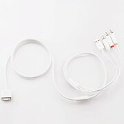 TUN-OT-000012 [TUNEWEAR AV cable with USB 充電端子付き]