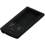 WALKMAN(ウォークマン)Aシリーズ専用 シリコンケース 液晶保護フィルム付 ブラック BSW10AC01BK