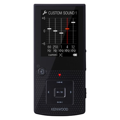 デジタルオーディオプレーヤー Media Keg 8GB ブラック MG-G508-B