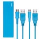 3DS/Dsi/DSiLL/DSLite用 乾電池アダプタ ブルー [3DS/DSi/DSiLL用]