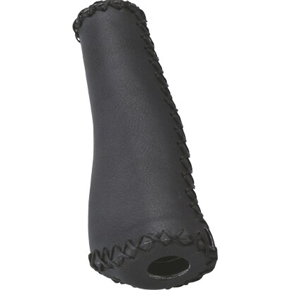 VELO SLIM LEATHER LOCK GRIP135mm/135mm ブラック GP-VL-122