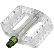 CLEAR PLATFORM PEDAL クリア/グリーン PD-WG-138